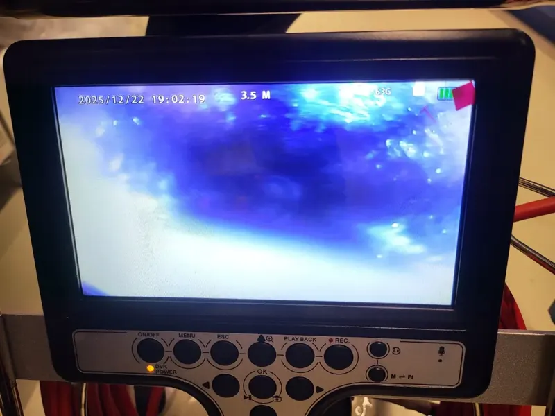 군산 배관 내시경 진단 작업사례