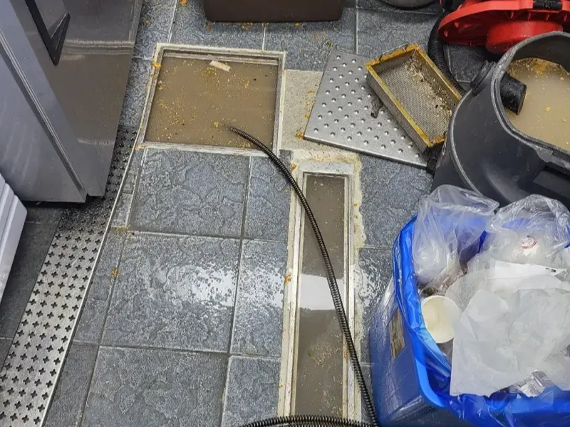 군산 상가·주방 배관 작업사례 3