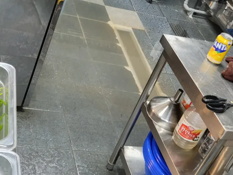 군산 상가·주방 배관 작업사례 6
